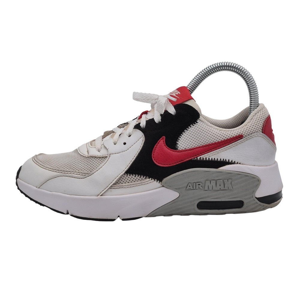 Nike Air Max Shoes Youth Size 5Y White Red Black Running Sneakers CD6894-105